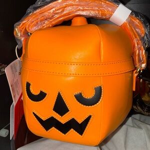 NWT McDonald’s Loungefly - Orange Pumpkin Crossbody Bag